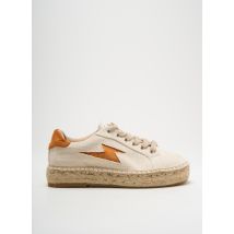 VANESSA WU - Derbies beige en textile - Femme - Taille 38 - Modz