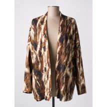 EMABLUES - Veste casual marron en polyester - Femme - Taille 40 - Modz