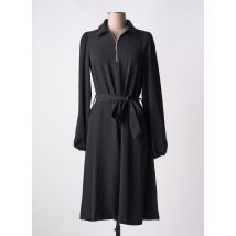 KAFFE - Robe mi-longue noir en polyester - Femme - Taille 38 - Modz