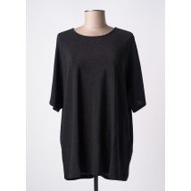 CISO - Tunique manches courtes noir en polyester - Femme - Taille 48 - Modz