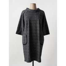 BETTY BARCLAY - Robe mi-longue noir en coton - Femme - Taille 50 - Modz