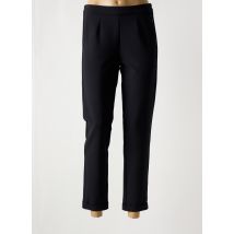 FRANK WALDER - Pantalon droit noir en polyester - Femme - Taille 38 - Modz