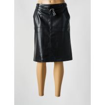 JULIE GUERLANDE - Jupe mi-longue noir en polyurethane - Femme - Taille 46 - Modz