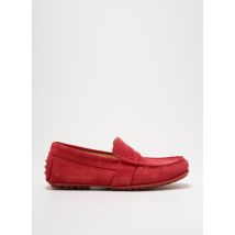 UN'CHROME - Mocassins rouge en cuir - Homme - Taille 42 - Modz