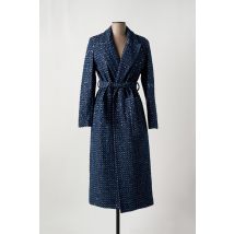 ALTAMIRA - Manteau long bleu en coton - Femme - Taille 42 - Modz
