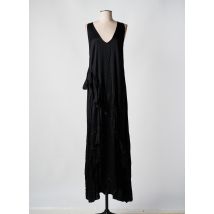 ANGELA DAVIS - Robe longue noir en viscose - Femme - Taille 38 - Modz