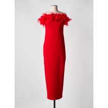 LUMINA - Robe longue rouge en viscose - Femme - Taille 38 - Modz