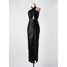 THE LULÙ - Robe longue noir en polyester - Femme - Taille 36 - Modz