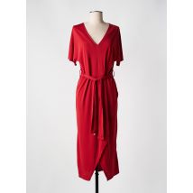 DIANA GALLESI - Robe longue rouge en polyester - Femme - Taille 42 - Modz