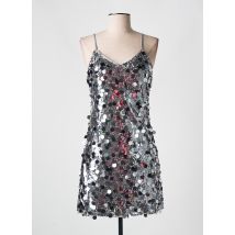 DE ROYAL - Robe courte gris en polyester - Femme - Taille TU - Modz