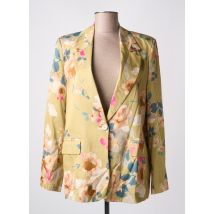 ANGELA DAVIS - Blazer vert en viscose - Femme - Taille 44 - Modz