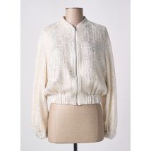 ANGELA DAVIS - Veste casual beige en polyester - Femme - Taille 36 - Modz