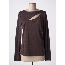 DIANA GALLESI - Pull marron en viscose - Femme - Taille 38 - Modz