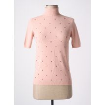 ANGELA DAVIS - Pull rose en viscose - Femme - Taille 36 - Modz