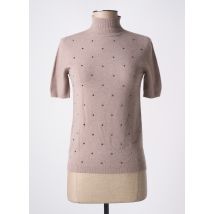 ANGELA DAVIS - Pull marron en viscose - Femme - Taille 36 - Modz