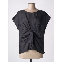 DIANA GALLESI - Blouse noir en coton - Femme - Taille 44 - Modz