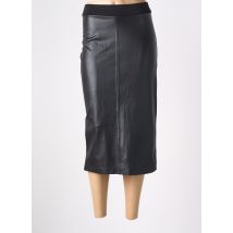 CARACTERE - Jupe mi-longue noir en viscose - Femme - Taille 38 - Modz