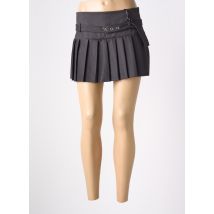 LUMINA - Jupe short gris en polyester - Femme - Taille 36 - Modz