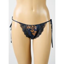 MARJOLAINE - Tanga gris en nylon - Femme - Taille 38 - Modz
