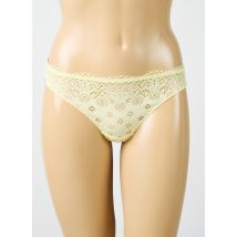 SIMONE X SIMONE PÉRÈLE - Tanga jaune en polyamide - Femme - Taille 42 - Modz