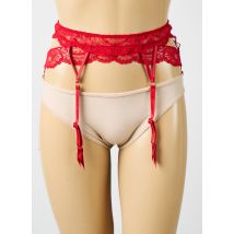 LISE CHARMEL - Guêpière/Porte-jarretelle rouge en polyamide - Femme - Taille 40 - Modz