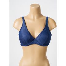 VERY ZEN - Haut de maillot de bain bleu en polyamide - Femme - Taille 40 - Modz