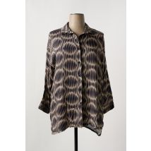 FRANCK ANNA - Chemisier noir en viscose - Femme - Taille 46 - Modz