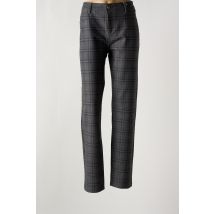 GEVANA - Pantalon droit gris en polyester - Femme - Taille 50 - Modz