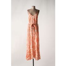 LOLA CASADEMUNT - Robe longue orange en viscose - Femme - Taille 40 - Modz
