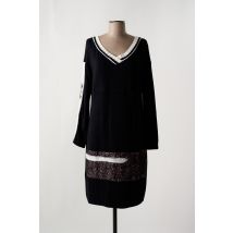 ELISA CAVALETTI - Robe mi-longue noir en viscose - Femme - Taille 38 - Modz