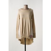 ELISA CAVALETTI - Pull beige en viscose - Femme - Taille 38 - Modz