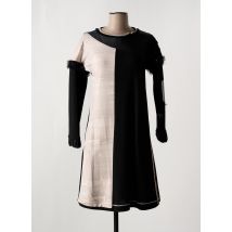 ELISA CAVALETTI - Robe mi-longue noir en polyester - Femme - Taille 44 - Modz