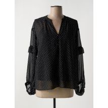 ONE STEP - Blouse noir en polyester - Femme - Taille 34 - Modz