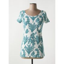 ONE STEP - T-shirt vert en coton - Femme - Taille 34 - Modz