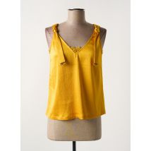ONE STEP - Top jaune en polyester - Femme - Taille 36 - Modz