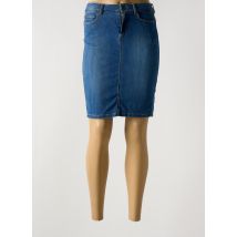 ONE STEP - Jupe courte bleu en lyocell - Femme - Taille 36 - Modz