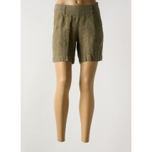 ONE STEP - Short vert en lin - Femme - Taille 34 - Modz