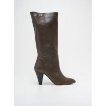 IVYLEE - Bottes marron en cuir - Femme - Taille 39 - Modz