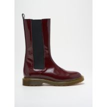 ROSE ANNA - Bottines/Boots rouge en cuir - Femme - Taille 36 - Modz