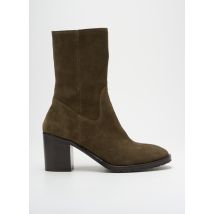 ANTHOLOGY - Bottines/Boots vert en cuir - Femme - Taille 39 - Modz