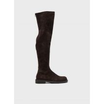GUGLIELMO ROTTA - Cuissardes marron en cuir - Femme - Taille 38 - Modz
