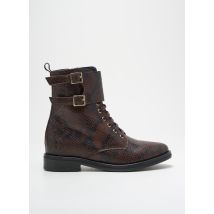 ANAKI - Bottines/Boots marron en cuir - Femme - Taille 37 - Modz
