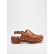 ROSE ANNA - Mules/Sabots marron en cuir - Femme - Taille 40 - Modz