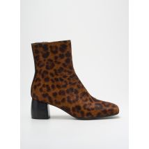 MALIPARMI - Bottines/Boots marron en cuir - Femme - Taille 37 - Modz