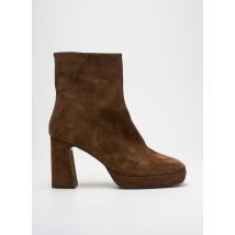 BILLIBI - Bottines/Boots marron en cuir - Femme - Taille 40 - Modz