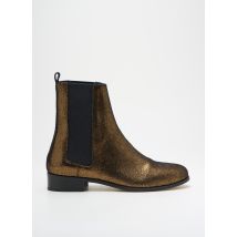 ANAKI - Bottines/Boots or en cuir - Femme - Taille 36 - Modz