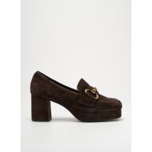 BIBI LOU - Mocassins marron en cuir - Femme - Taille 39 - Modz
