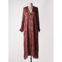 HOD - Robe longue rouge en viscose - Femme - Taille 38 - Modz