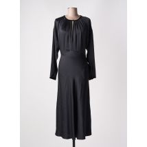 FORTE-FORTE - Robe longue noir en soie - Femme - Taille 38 - Modz
