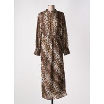 ROSEANNA - Robe longue marron en soie - Femme - Taille 38 - Modz